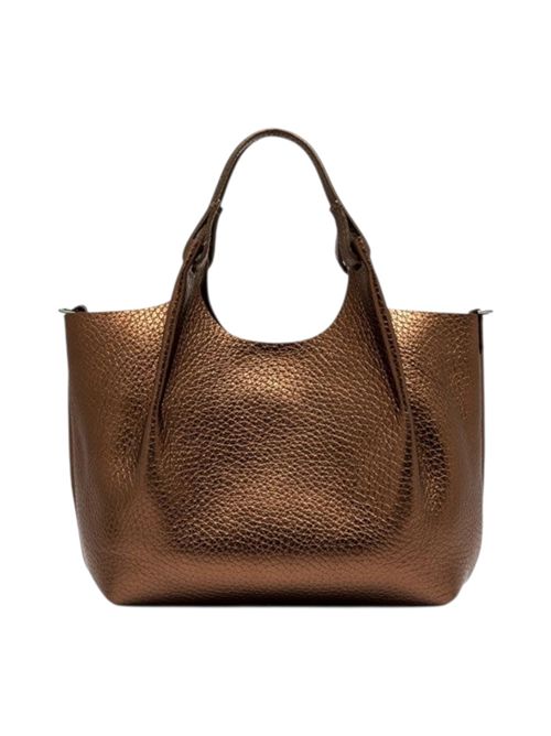 borsa donna dua piccola in pelle oro Gianni Chiarini | BS9718RNGDBLTOASTED-T.MORO